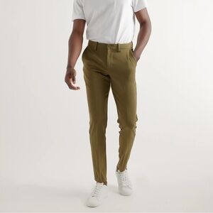 NWT Quince ultra stretch 24/7 Smart Chino in Olive Green 32x34